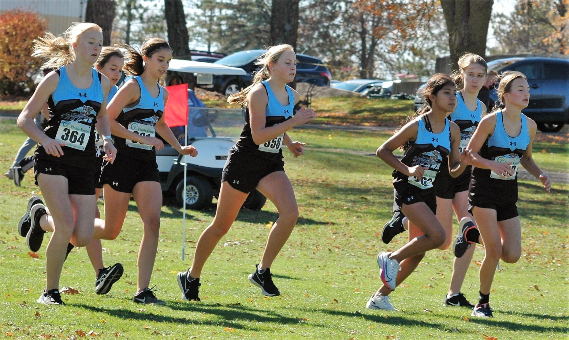 TCU Girls CC start.JPG